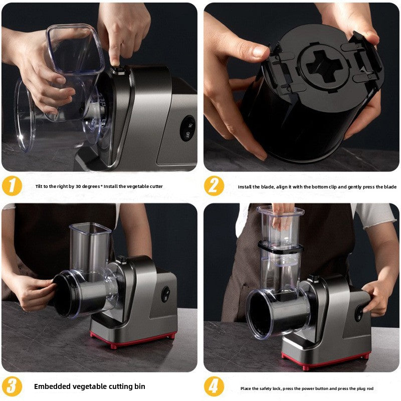 Multifunctional Electric Vegetable Slicer Shredder