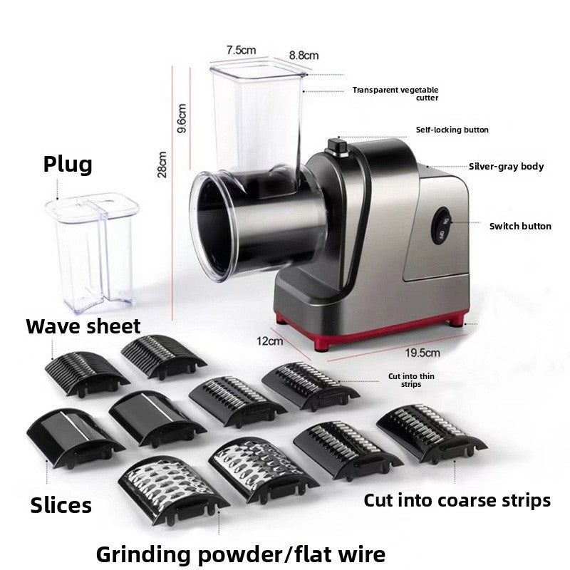 Multifunctional Electric Vegetable Slicer Shredder